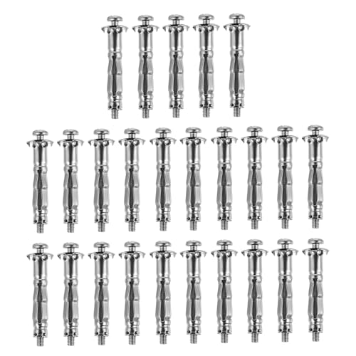 SOLUSTRE 25 Piezas Lijadora Gecko Para Paneles De Yeso Kit Para Colgar Cuadros Anclajes De Pared De Ladrillo Para Paneles Kit De Reparación De Paredes De Fijación De Placas De Yeso Enchufe