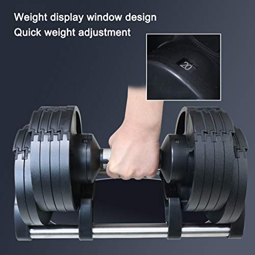 Dumbbells Verstelbare Halterset Slimme Fitness-dumbbells Voor Thuis, Afneembare Halter Voor Sportschool, Verstelbare… - Afbeelding 4