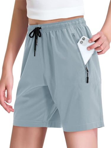 Pantalones cortos de senderismo para niñas cómodos sin rozaduras