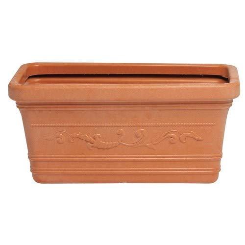 Preisvergleich Produktbild Pflanzgefäß Terracotta rechteckig 60x33 cm
