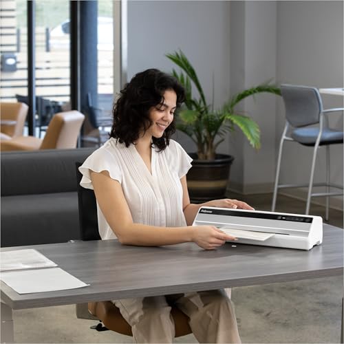 Fellowes Saturn 125 Thermal and Cold Laminator Machine with 10-Sheet Starter Kit, 12.5 inch, Easy and Fast Warm-Up, Jam-Free Design image 5