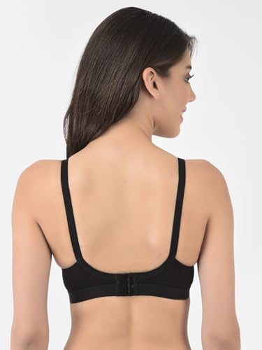 Image of Softline Women's Cotton Rich Wire-Free Non-Padded Balconette Bra Combo | Seamless, Breathable & Soft Fabric | Full Coverage & Everyday Comfort (Pack of 2)