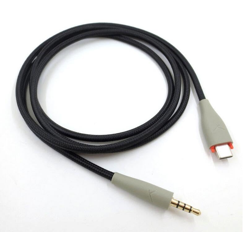 Coyktonty eplacement Audio Cable Extension Cord Line for beyerdynamic MMX 150 Headphones and PS4 PS5 XBOX360 Gamepad,Headphone Accessories (for Phone Black 1.2M)