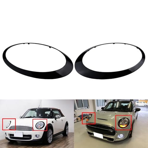 Solution buée phare : cache étanche noir brillant Mini Cooper 2007-2015