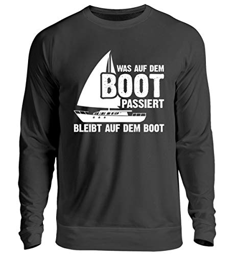 Chorchester ideale per vela di barca a vela – Maglione unisex Nero (jet schwarz) XXL