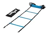 BodyGood Pro Athlete Grade Speed Agility Ladder – Extra-Long, 20 Foot Quick Ladder with Durable Flat Rungs for Easy Set Up and Consistent Workout. Includes Free Carrying Bag and Online Training Video