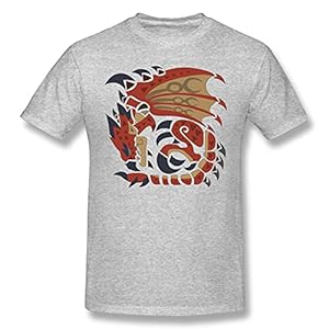 Monster Hunter World Men’S Basic Short Sleeve TShirt Black