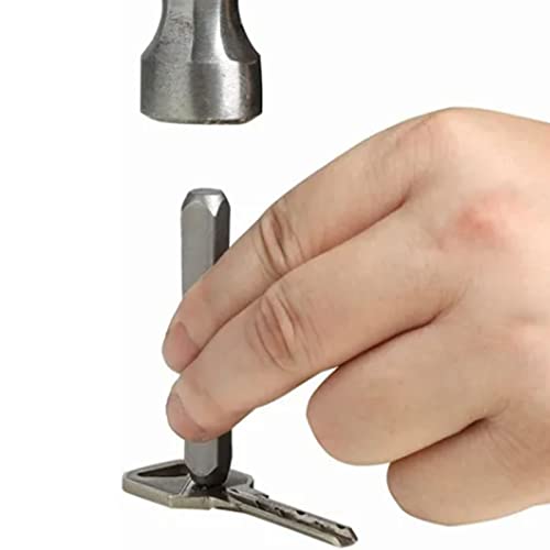Metal Letter Punch Set 1/4 (6mm), 37Pcs Steel Number and Letter Stamp Set - Image 2