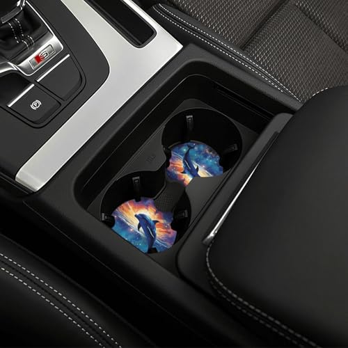 Portavasos para carro universales 2 piezas impermeables miniatura 6