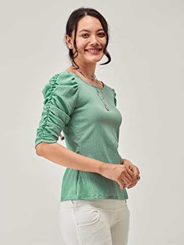 Image of AASK Casual Solid Women Top