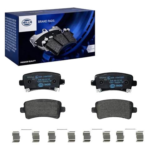 Jeu de plaquettes de frein HELLA 8DB 355 037-651 pour la performance automobile