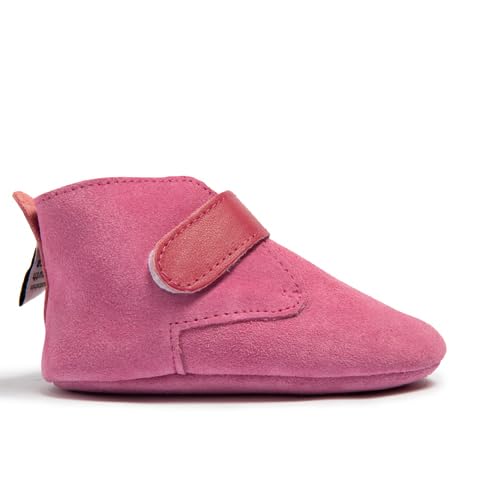 Prewalker Baby Soft Sole Leather Suede Bootie Cherry Bomb Unisex4