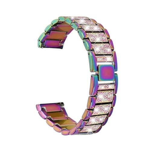 [PLYYQZM] Hua wei ɍ Watch GT6p 18mm 22mm fB[Xt@bVoh 41mm 46mm ^uXbg,GT6Pro GT5 GT4 GT3 ɍ pXgbvɓK(Colorful,For GT