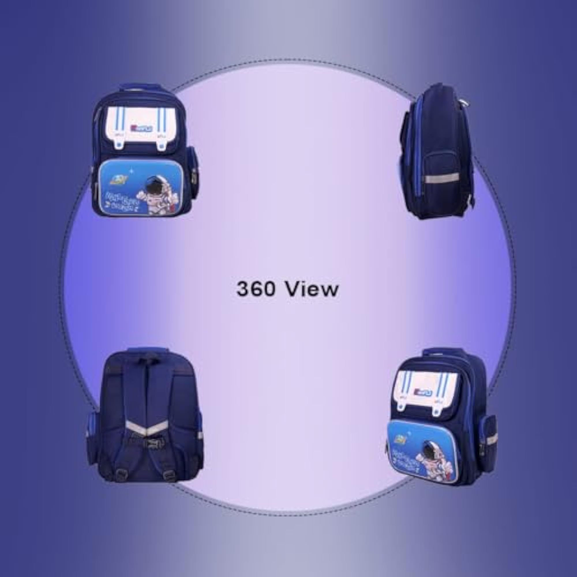 Kids Space Astronaut School Backpack