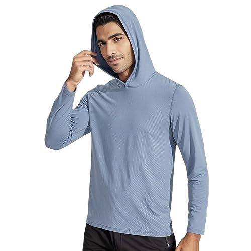T-Shirt de Sport pour Homme en Col V | Haut Décontracté en Couleur Unie