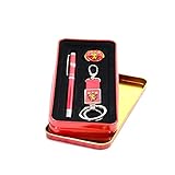 Minas de Presentes - Caneta de Metal e Chaveiro com Broche - Sport Club de Recife