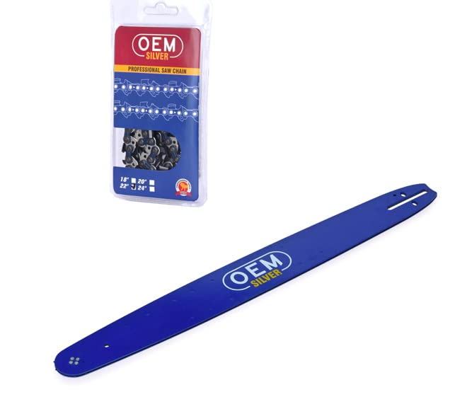 Image of OEM Professional Quality CHAIN + BAR For All Chainsaw Machines (Generic Model) SIZE (18 inch / 18 INCH)