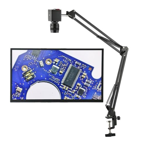 Microscope 1080P 60FPS Industrial Microscope Camera, 35mm Lens Kit(1080P 37CM Set)