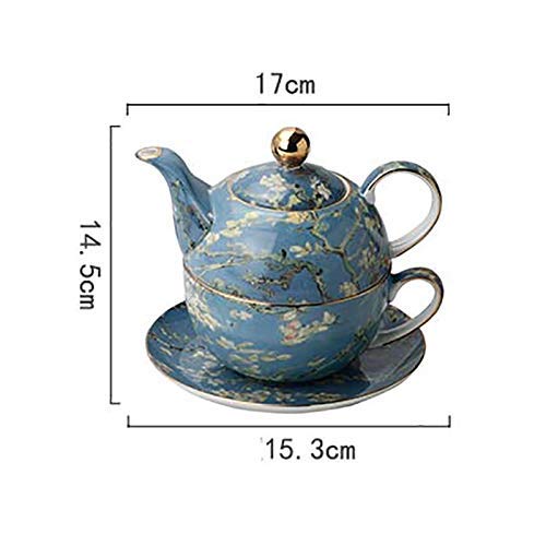 Tetera desmontable con burbujas y tetera resistente al calor, máquina de té perfecta, mesa de té de café para tetera de… - Imagen 3