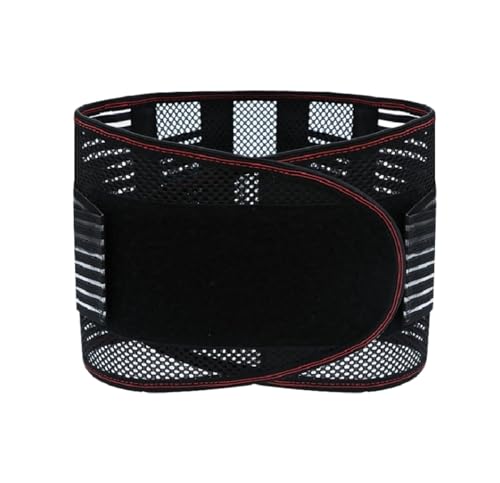 TOTIKI Faja Lumbar Cinturón De Entrenamiento De Cintura Que Adelgaza Y Modela El Cuerpo Al Instante, Cinturón Ajustable para El Sudor con Doble Ajuste Abdominal Cinturón Apoyo Lumbar(Large)
