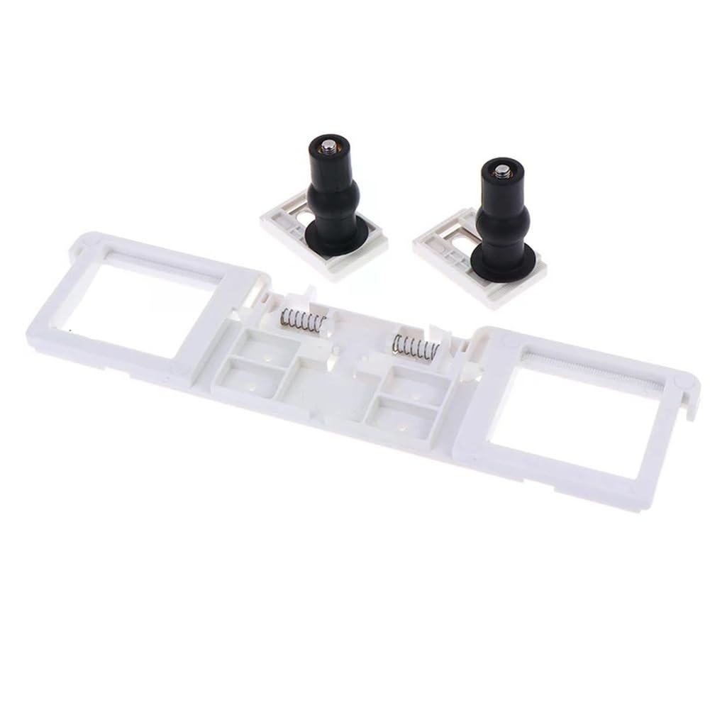 Aundhegrtt Toilet Seat Lid Fixing Plate Buckle Fastener Expansion Screws for Lavatory Lid Closestool Cover Fixed Components