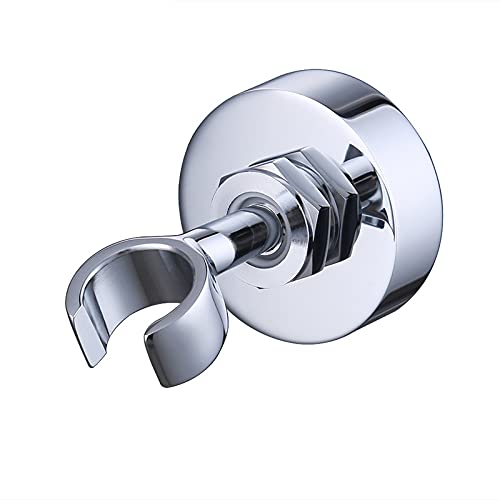 Handbrause Halterung Ohne Bohren Duschhalterung Drehbar Verstellbar Duschkopfhalterung Brausehalter Edelstahl Duschbrause Halterung für Handbrause Duschkopf Halter, 2 Installationsmethoden,Chrome Cover