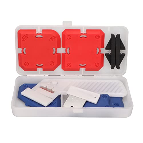 Caulk Removal Tool Removal Profiling Scraper Silicone PP Time Saving Grout Finishing Sealing Tool for Kitchen Bathroom Floor Window Sink Joint Toilet