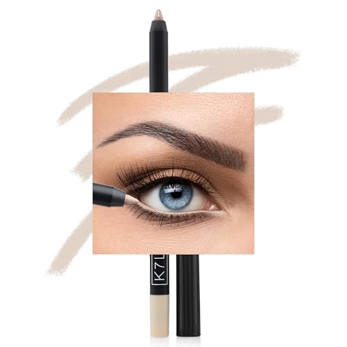K7L Cream Eyeliner Waterline Nude Brighten & Awake - Waterproof, Smudge-Proof, Precise Cosmetics
