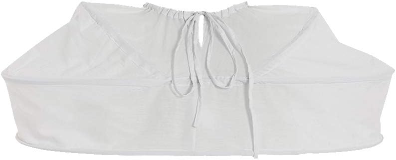 Cosplayitem Women Girls Petticoat Underskirt for Rococo Medieval Victorian Dress White (Updated Version)