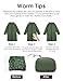 Wiepux Puffer Jacket Womens Black Coat Chaquetas de Invierno Abrigos de Mujer Oversized Ladies Jacket,Army Green,S