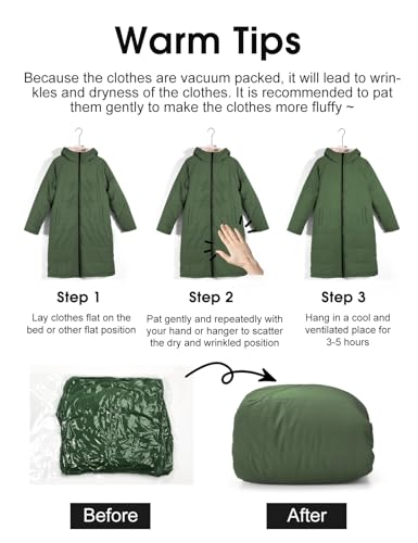 Vancavoo Wintermantel Damen Lang Winterjacke Warm Gefüttert Winterparka Winter Jacke Mantel Parka Steppmantel Daunenmantel mit Kapuze,Armee Grün,L