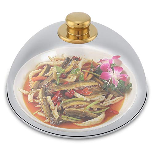 Serlium SERLIUM2WZ0ED917R-01 Stainless Steel Food Cover, Dome Plate Covers To Keep Food Warm cover