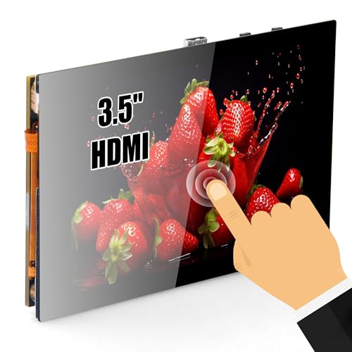 OSOYOO 3.5 inch HDMI Capacitive Touch Screen for Jetson Nano/Raspberry Pi 5, 4, 3B / PC, Pulg and Play, Compatible with Windows 11 10 8 7, Raspberry Pi OS, Ubutun, Kali by OSOYOO - Used condition - US$66.41