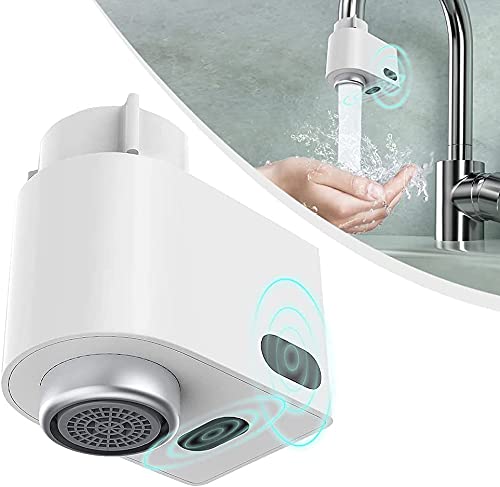 蛇口自動センサー水栓 取付型 節水 USB充電 2つモード アクアスマート