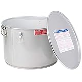 MirOil 60L Grease Bucket & Oil Filter Pot, Gasket  Safety Lid with Quick Lock Clips, For Fryer Oil...