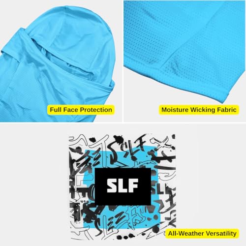 Image of SLEEFS Balaclava Face Mask Men & Women - Loose Fit, Breathable Ski Mask Shiesty for Football, Cycling - All Weather Use