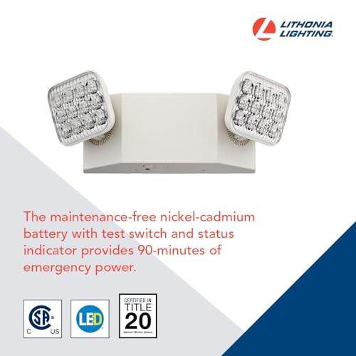 Lithonia Lighting EU2C M6 Led Emergency Light For Office, Business, Restaurants, And Commercial Use thumb #2