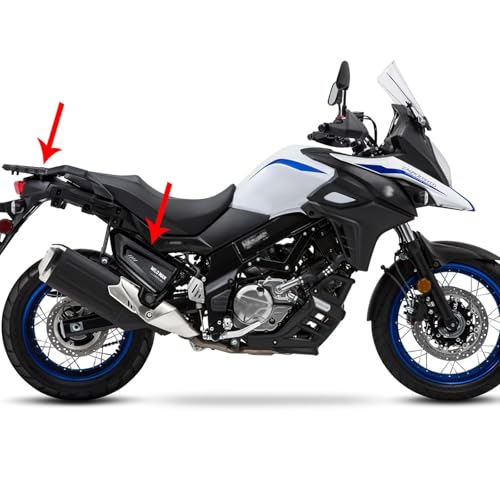 Bolsa lateral impermeable triangular para motocicleta V Strom V650 250 1000/xt DL650 DL1000 DL250 modificada miniatura 3