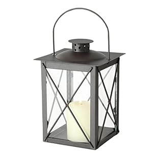 Boltze Laterne Farol Windlicht anthrazit