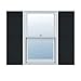 Ekena Millwork Lifetime Vinyl LJ4S14X05900BL Standard Four Board Joined, Board-n-Batten Vinyl Shutters, w/Installation Shutter-Lok