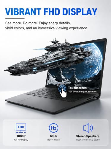 Dell DC15250 Touchscreen Laptop-Intel 10 core i7 1355U 16GB DDR5 512GB SSD - image 2