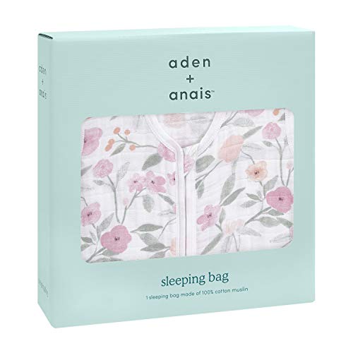 Image of aden + anais Baby Sleeping Bag, Wearable Swaddle Blanket for Girls & Boys, Newborn Sleep Sack, Breathable & Lightweight