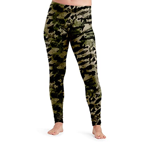 Dakine Womens Lupine Baselayer Bottoms, Water Camo Green, X-Small