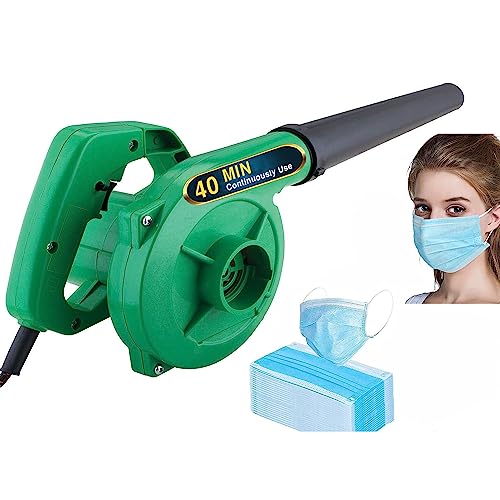 Image of Elmico 700W Blowers for Cleaning Dust /Dust Remover /Pc Cleaner /100% Copper Armature /Ac Cleaner /ac Cleaning /ac Cleaner Pump machine /3Ply mask 5pc continuously 40 min use (Made in India) /