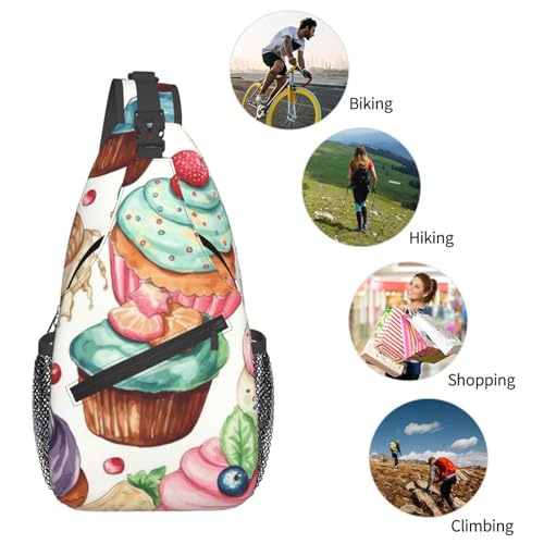 Bolso bandolera cruzado para viaje y senderismo miniatura 5