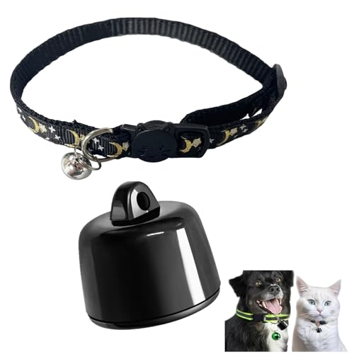 Mini Haustierortungsgerät mit Halsbänder Katzen Hunde kompatibel mit iOS Android weltweite Ortung ohne ABO für kleine Tiere Freigänger wasserdicht leicht (Schwarz) Mini Haustierortungsgerät mit Halsbänder Katzen Hunde kompatibel mit iOS Android weltweite Ortung ohne ABO für kleine Tiere Freigänger wasserdicht leicht (Schwarz)