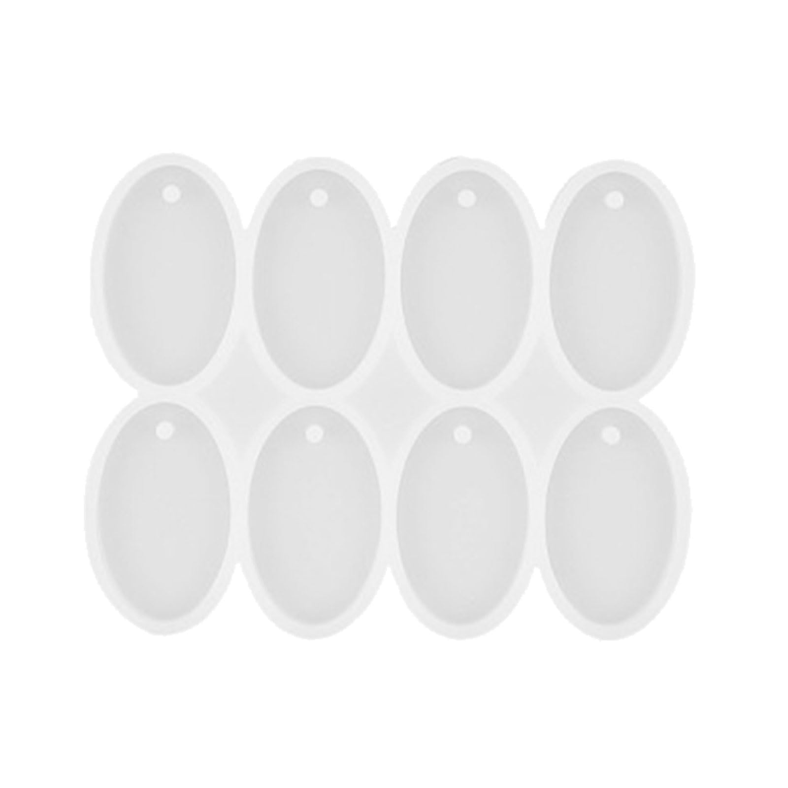 NEWFT Resin Pendant Earrings Droplet Accessories Epoxy Resin Jewelry Mold Silicone for Keychain Pendants
