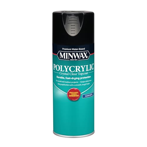 Minwax Polycrylic Protective Finish Clear Matte Clear 11.5 oz