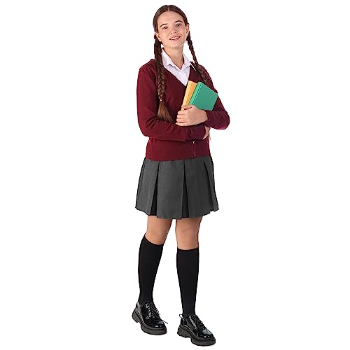 Piccolo Girls' School Uniform Knee-High Sock Three-Pack3