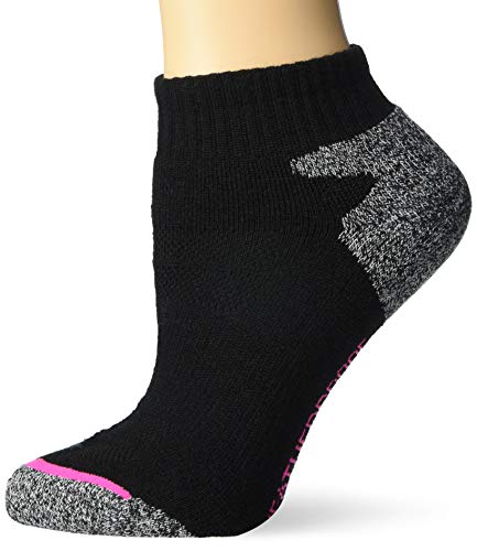 Weatherproof Women's Crew Socks, black, 9-18